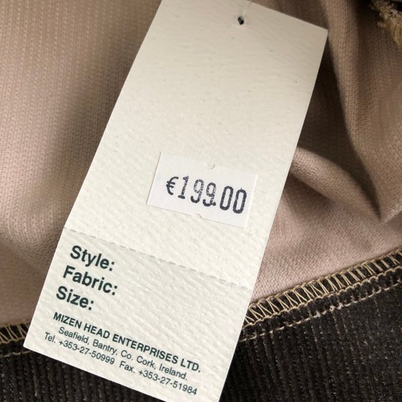 Fabric dyed jacket made in Ireland NWT - Picture 7 of 11